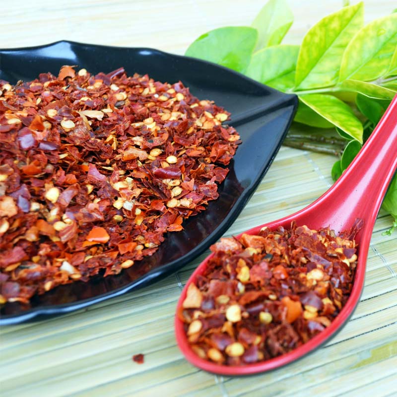 fried dried chillies