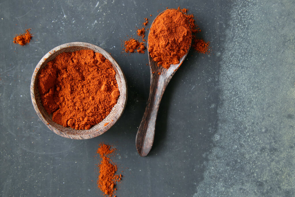 fresh paprika peppers